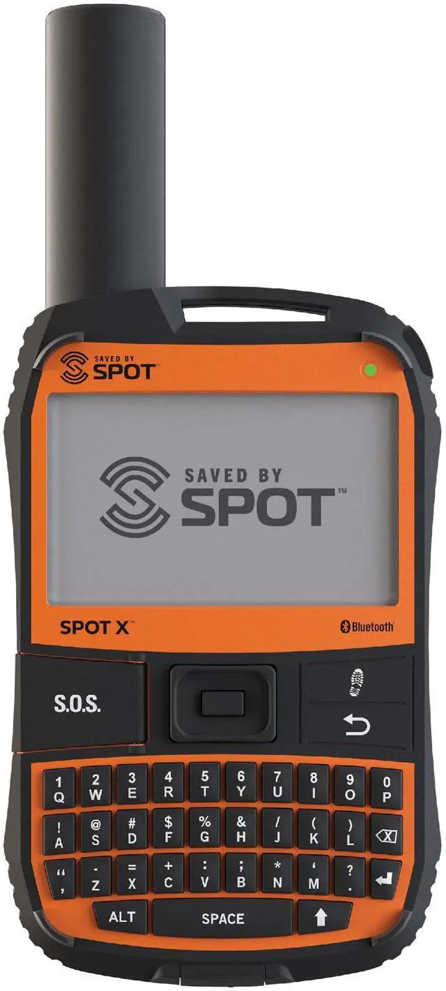 Main image of Spot X with Bluetooth 2-Way Satellite Messenger | SOS Protection, Handheld Portable 2-Way GPS Messenger for Hiking, Camping, Cars, Subscription Required