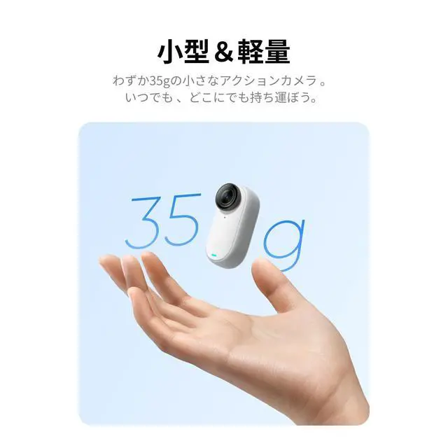 Alt view image 2 of 7 - GO 3 64GB Vlogging Camera for Creators, Vloggers, Mini Action Camera with Flip Touchscreen, Light and Portable, Hands-Free POV, Mount Anywhere, Stabilization, Remote Preview, Waterproof