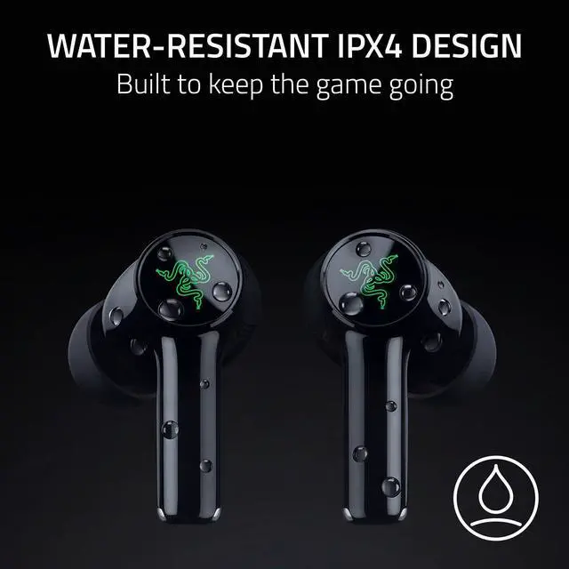 Alt view image 7 of 7 - Hammerhead V3 Wireless Multi-Platform ANC Gaming Earbuds, Black | 2.4GHz & Bluetooth 6.0, 40 Hr Battery, THX Spatial Audio, for Smartphones, PC, Laptop, Tablet, PS5, Steam Deck