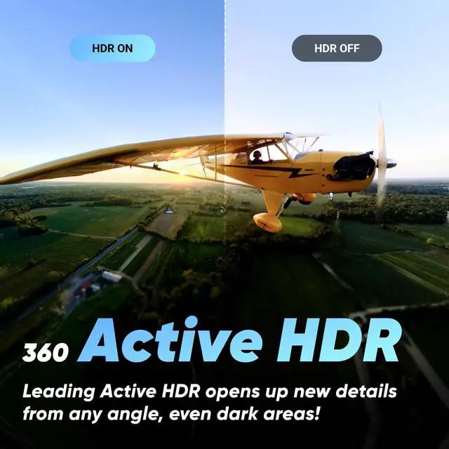 Alt view image 3 of 7 - X3-360 Action Camera with 5.7K 360 Active HDR Video, 4K Single-Lens Camera, Waterproof, FlowState Stabilization, 2.29" Touchscreen, AI Editing, for Motorcycle, Wintersports and Vlogging