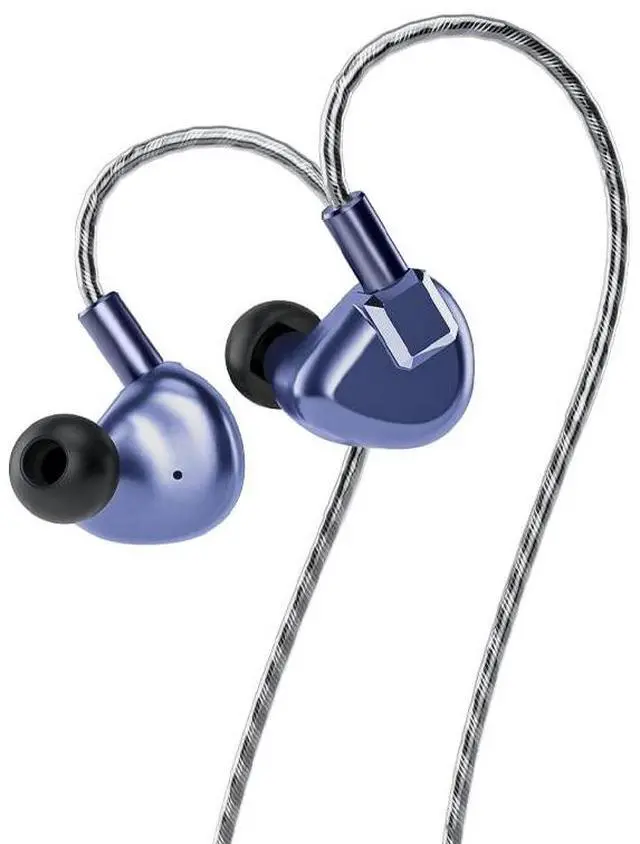 Main image of S12 PRO in Ear Headphones 14.8mm Planar Magnetic Driver Wired HiFi Earphones for Smartphones/PC/Tablet (Deep Space Blue, 2.5mm / 3.5mm / 4.4mm Connector)