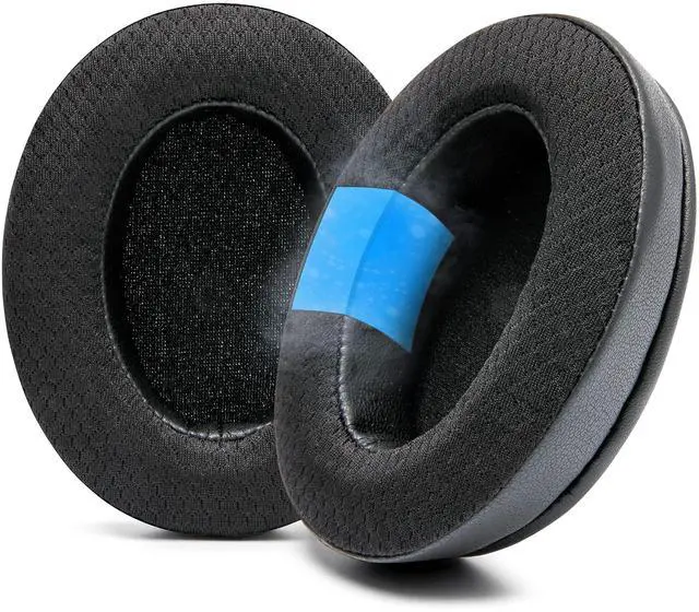 Main image of Freeze for Arctis Nova - Hybrid Fabric Cooling Gel Replacement Earpads for Arctis Nova Pro Wired, Nova 7, 5, 4, 3, 1 - Made by Wicked Cushions (Does Not Fit Nova Pro Wireless) | Black