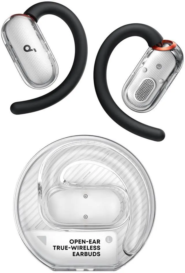 Main image of V40i by Anker Open Ear Earbuds, Open Ear Headphones True Wireless | Lidless Case, 4 Adjustable Positions for Every Ear Size, AI Clear Calls, Richer Bass, IP55, 21H Playtime, Bluetooth 5.4