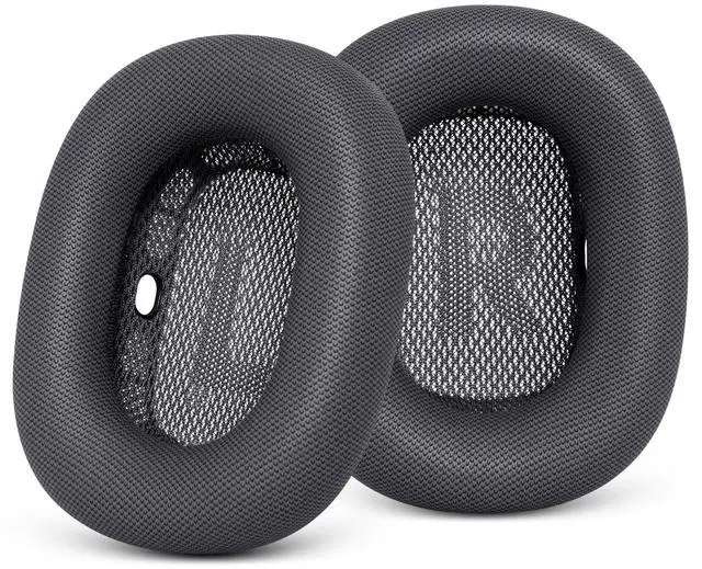 Main image of Upgraded Ear Cushions Replacement Earpads for AirPods Max 1 & 2 Headphones, Protein Leather Ear Pads Ear Covers Cups with Memory Foam and Magnet for AirPods Max 1 & 2 (Space Gray)