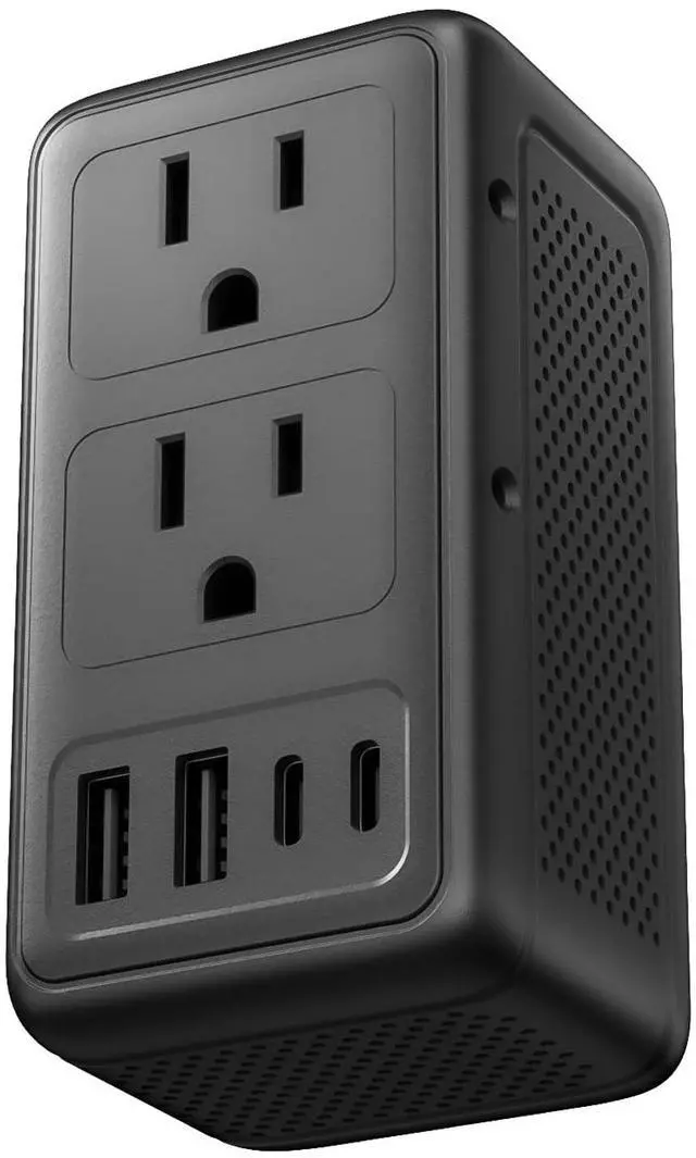 Main image of 2000W Voltage Converter US to Europe, with 2 USB A and 2 USB C Ports | 220V to 110V Converter for European Travel for Hair Dryer, Travel Adapter Converter Combo