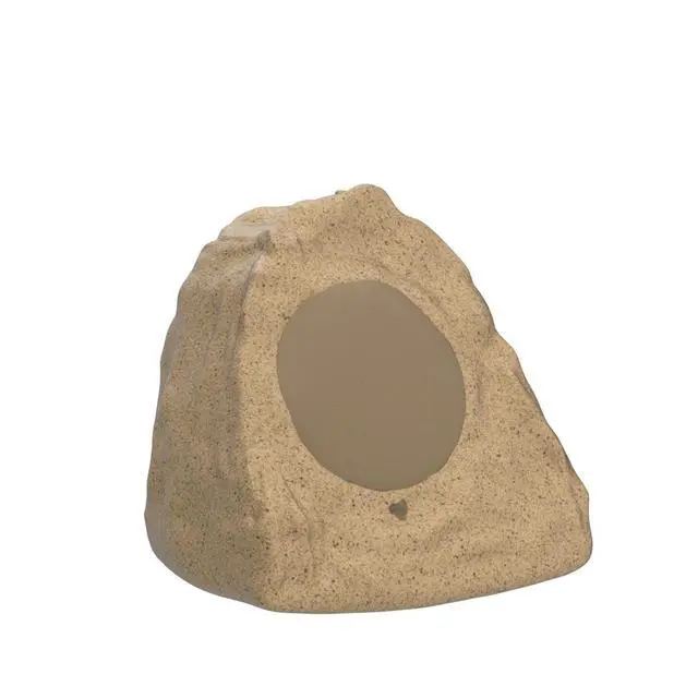 Alt view image 4 of 7 - 2R8S Outdoor Sandstone 8" Rock 2 Speaker Set for Deck Pool Spa Yard Garden