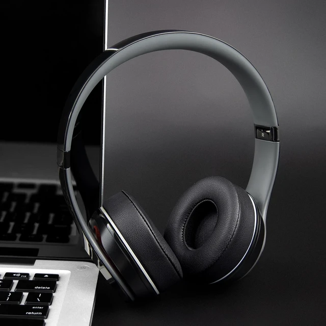 Alt view image 4 of 7 - SoloWIT Earpads for Beats Solo 3 & Solo 2 On-Ear Headphones - Black | Do Not Fit Beats (Studio Over-Ear, Solo HD, Solo 4)