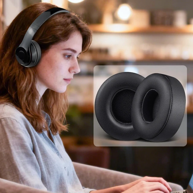 Alt view image 5 of 7 - SoloWIT Earpads for Beats Solo 3 & Solo 2 On-Ear Headphones - Black | Do Not Fit Beats (Studio Over-Ear, Solo HD, Solo 4)