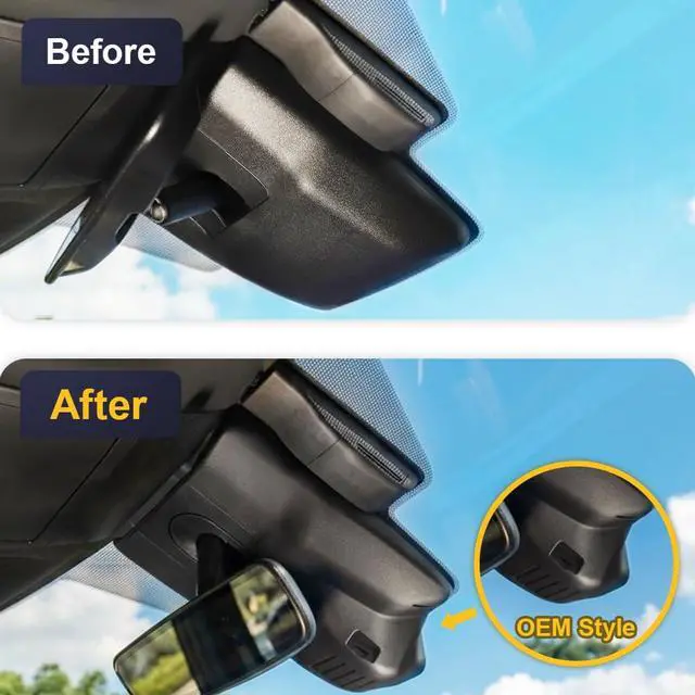 Alt view image 2 of 7 - 4K Dash Cam Suitable for Lexus RX 2023-2026 & RX Hybrid 350 350h 450h 500h (Gen5/AL30), OEM Factory Look, UHD 2160P Video, Built-in WiFi & APP, Loop Recording, G-Sensor, Plug & Play, 64GB Card