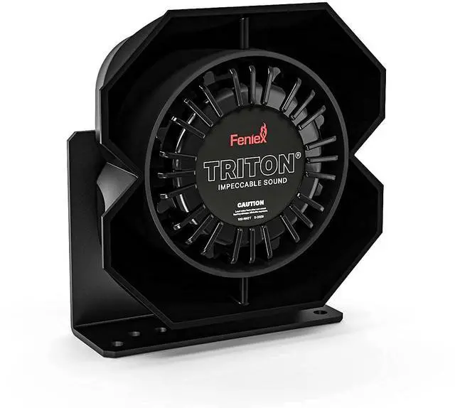 Main image of Feniex Triton 100 Watt Speaker | Universally Compatible with Any Siren, Ultra Rugged | Speaker