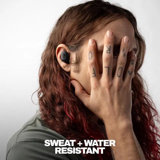 Alt view image 3 of 7 - Grind Wireless In-Ear Earbuds - True Black | Noise Isolating Fit, Bluetooth, 40 Hours Battery, Microphone for iPhone Android, Customizable Sound, True Wireless
