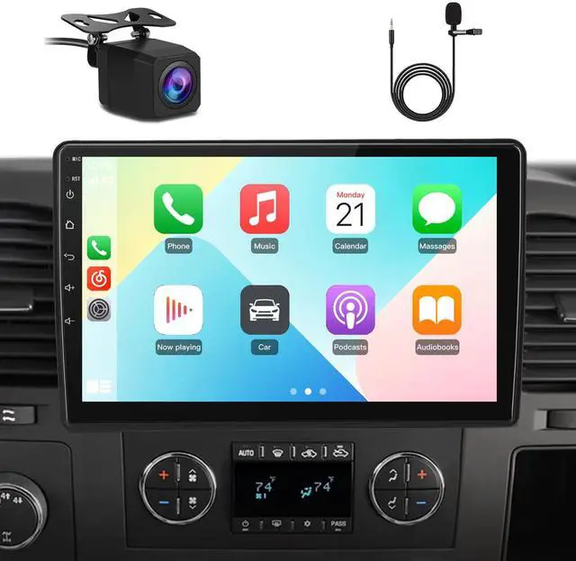 Main image of Car Radio Qualcomm 8 Core CPU for Chevy Silverado GMC Sierra Yukon