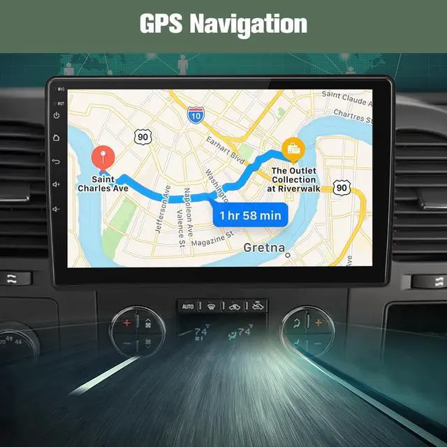 Alt view image 4 of 7 - Car Radio Qualcomm 8 Core CPU for Chevy Silverado GMC Sierra Yukon