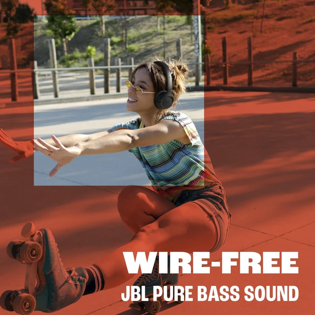 Alt view image 4 of 7 - Tune 530BT - On-Ear Bluetooth Headphones - White Pure Bass Sound, Customize your sound with the Headphones App, 2 beamforming mics for perfect calls
