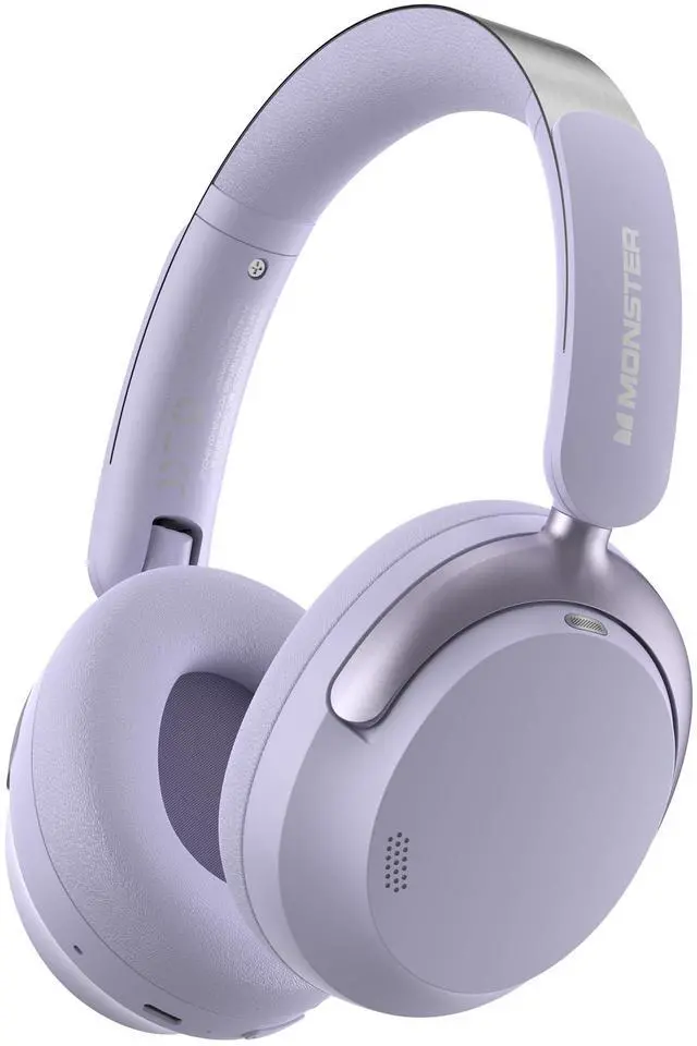 Main image of Persona 3rd ANC Wireless Headphones, Noise Cancelling with Bluetooth 5.4, Foldable Lightweight Over Ear Headphones, Clear Calls, 70H Playtime, Dual Device Connection, Comfort Fit, Purple
