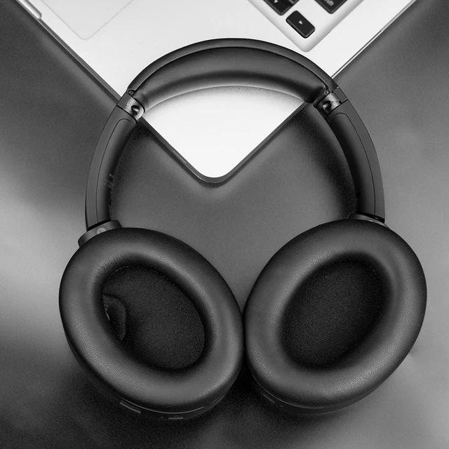 Alt view image 3 of 7 - Earpads for Sony WH-1000XM4 - Black for WH1000XM4 (XM4) Headphones