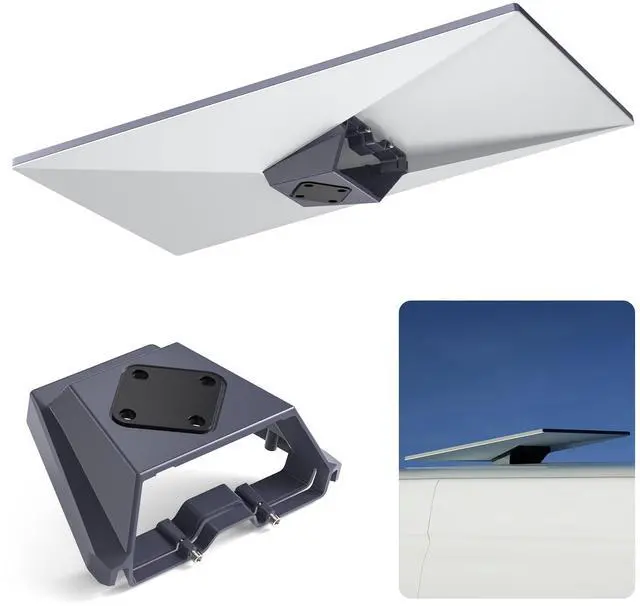 Main image of 8° Tilt RV Roof Mount for Starlink Gen 3/4/4X & Enterprise | Fits Gen 3/4/4X & V4, Tool-Free Setup, Anti-Rust, 8° Tilt Mobility Flat Mount to RV, Boat, Van, Roof Rack & Off-Grid Rigs