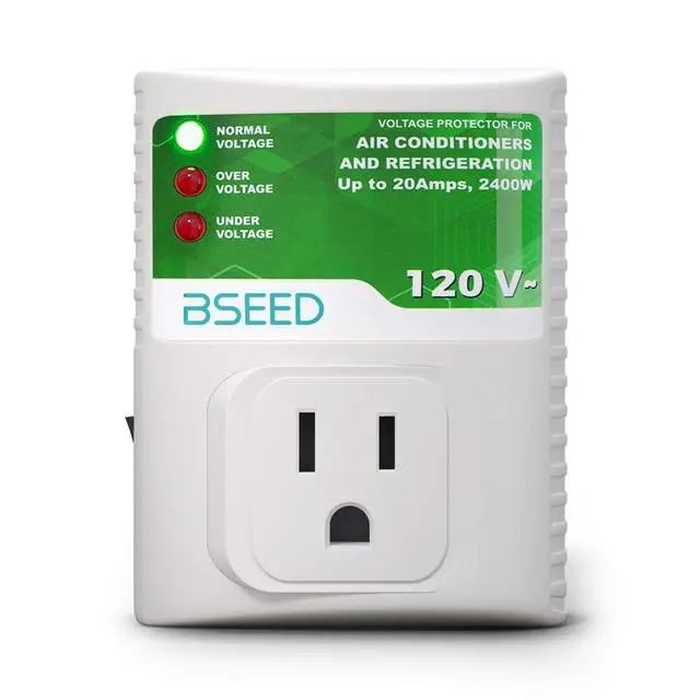 Main image of Surge Protector for Refrigerator, Wall Power Surge Protector Plug in for TV, Computer, Washing Machine, Freezer and Home Appliances, 120VAC, 20Amp, 2400Watts, 1 Pack