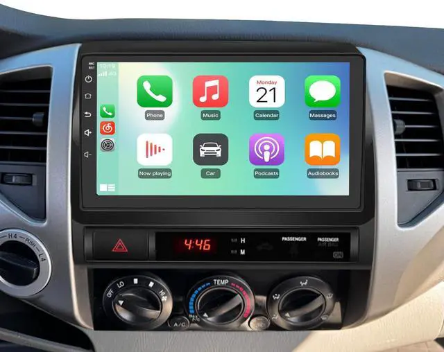Main image of 5G WiFi Android Car Stereo for Toyota Tacoma 2005-2015 | 9" Touch Screen Tacoma Radio Upgrade with Wireless CarPlay Android Auto AM FM DSP HD Backup Camera
