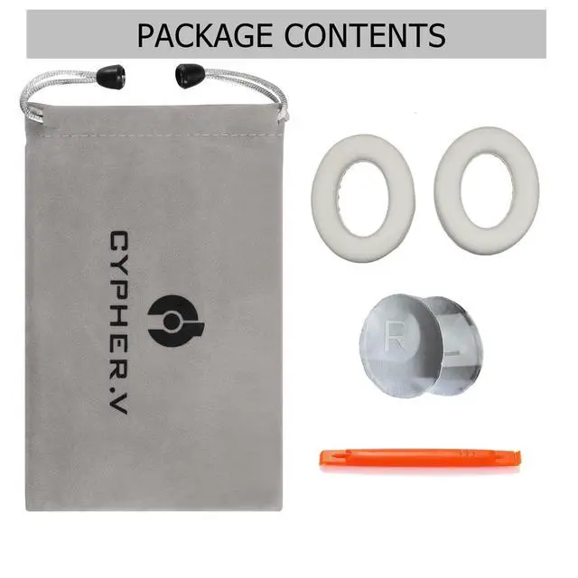 Alt view image 6 of 7 - Replacement Ear Pads Cushions, Earpads Cover for Bose 700 Noise-Cancelling NC700 Over Ear Headphones (White)