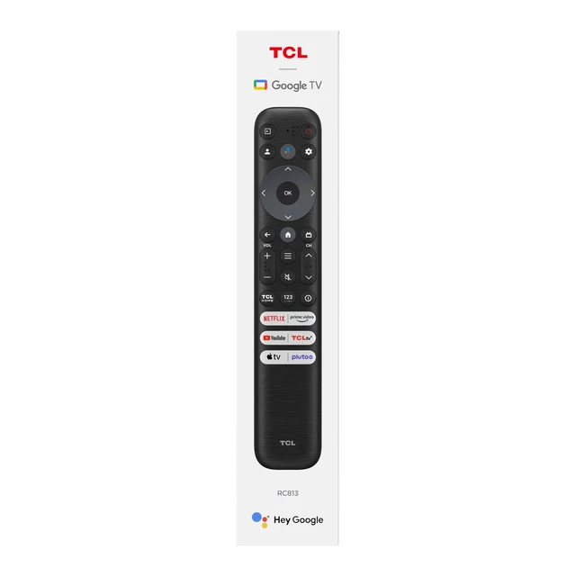 Alt view image 5 of 5 - New RC813 for TCL TV Replacement Remote for TCL-Google-TV-Remote Control, Compatible with FHD HDR LED QLED 4K UHD Smart TVs S3/S4/S5/Q5/Q6/Q7/QM7/QM8 Series