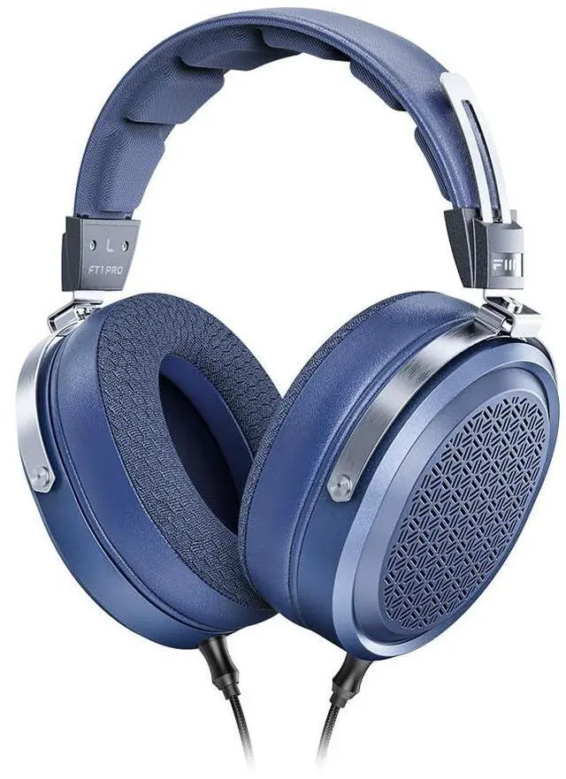 Main image of FT1 Pro Open-Back Planar Magnetic Wired Hi-Fi Headphones for Home, Studio, Recording, High Sensitivity (Blue)