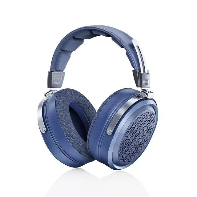 Alt view image 3 of 4 - FT1 Pro Open-Back Planar Magnetic Wired Hi-Fi Headphones for Home, Studio, Recording, High Sensitivity (Blue)