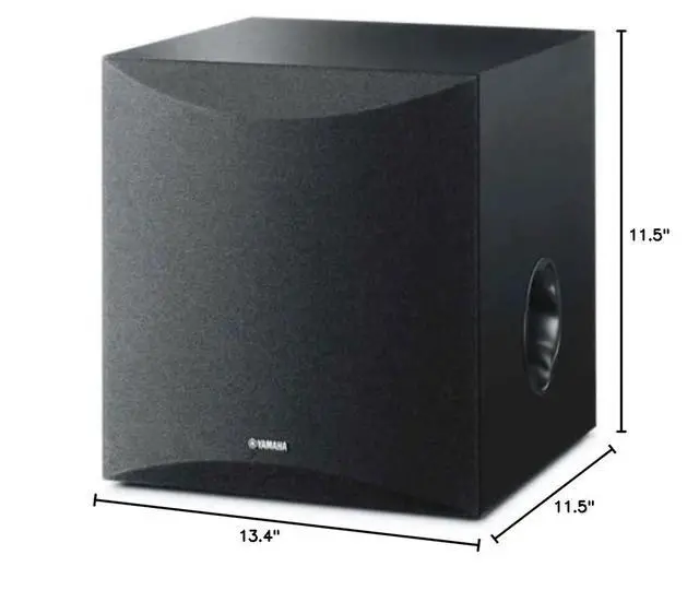 Alt view image 3 of 3 - 8" 100W Powered Subwoofer - Black (NS-SW050BL)