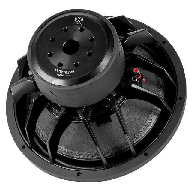 Alt view image 6 of 7 - VCW152v3 15" 3000 Watt Max (1500W RMS) Dual 2-Ohm VC-Series Car Subwoofer (VCW152 Version 3) | 3000 Watt Max (1500W RMS) Car Subwoofer