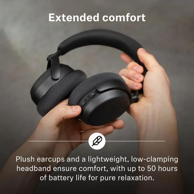 Alt view image 6 of 7 - RS 255 TV Headphones - Bluetooth Headphones and Transmitter Bundle - Low Latency Wireless Headphones with Virtual Surround Sound, Speech Clarity and Auracast Technology - 50 h Battery