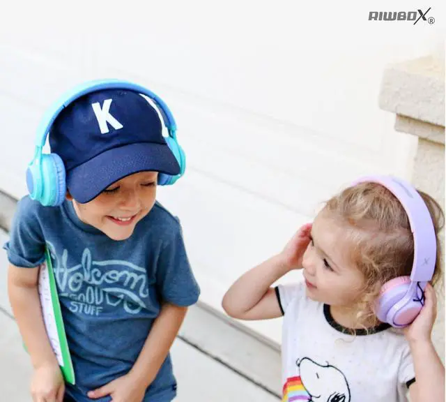 Alt view image 6 of 7 - WT-7S Kids Bluetooth Headphones Light Up, Foldable Stero Wireless Headset,with Microphone and Volume Control,Comfortable and Durable,for PC/Tablet/TV/Travel(Purple)