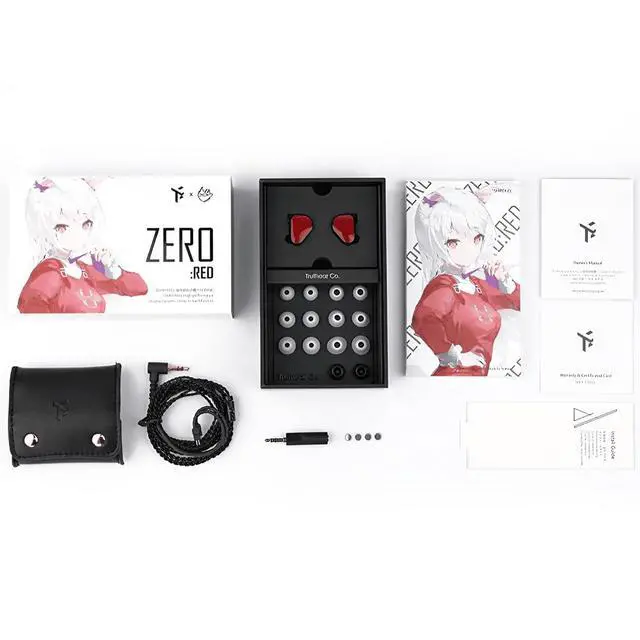 Alt view image 2 of 4 - x Crinacle Zero: RED Dual Dynamic Drivers in-Ear Headphone Gaming Earbuds HiFi Wired Earbuds