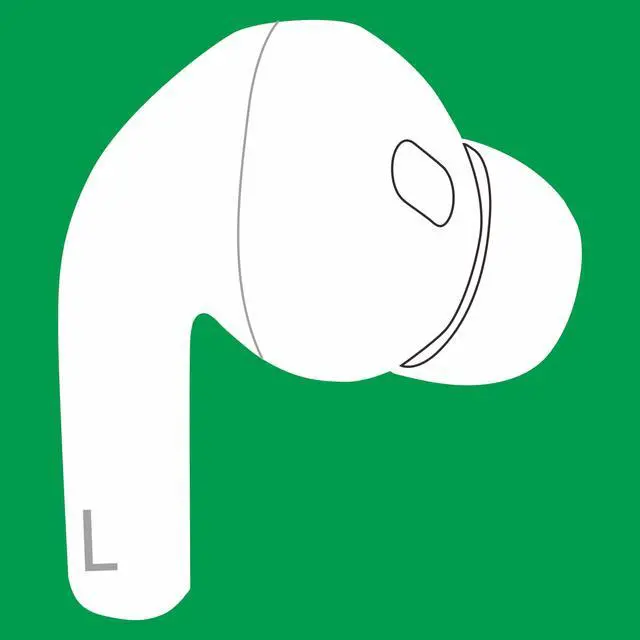 Main image of OEM Single Left Earbuds Replacement for Pod Pro (2nd Generation), A3047, A3048, A3049 USB-C. Genuine Left Ear Side Only, Compatible with Original Air Pro 2 A2968 Charging Case