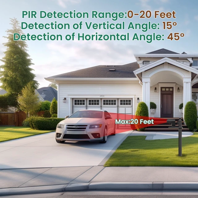 Alt view image 5 of 7 - Wireless Driveway Alarms with 58 Chimes,Drive Way Alarm Motion Sensor Loud 5 Volume Levels Easy Installation, 600FT RangeWeatherproof Security for Driveways, Indoor/Outside Property