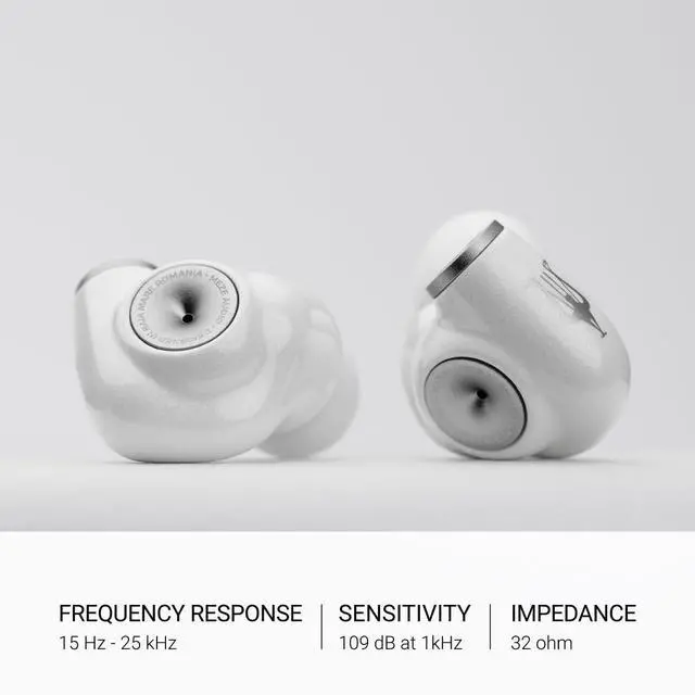 Alt view image 2 of 6 - ALBA | Wired Earbuds in-Ear Monitor Headphones for Audiophiles | USB-C Adapter Included | Smartphone Compatible | Noise Isolating | Ergonomic Metal Chassis