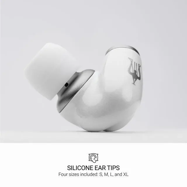 Alt view image 4 of 6 - ALBA | Wired Earbuds in-Ear Monitor Headphones for Audiophiles | USB-C Adapter Included | Smartphone Compatible | Noise Isolating | Ergonomic Metal Chassis