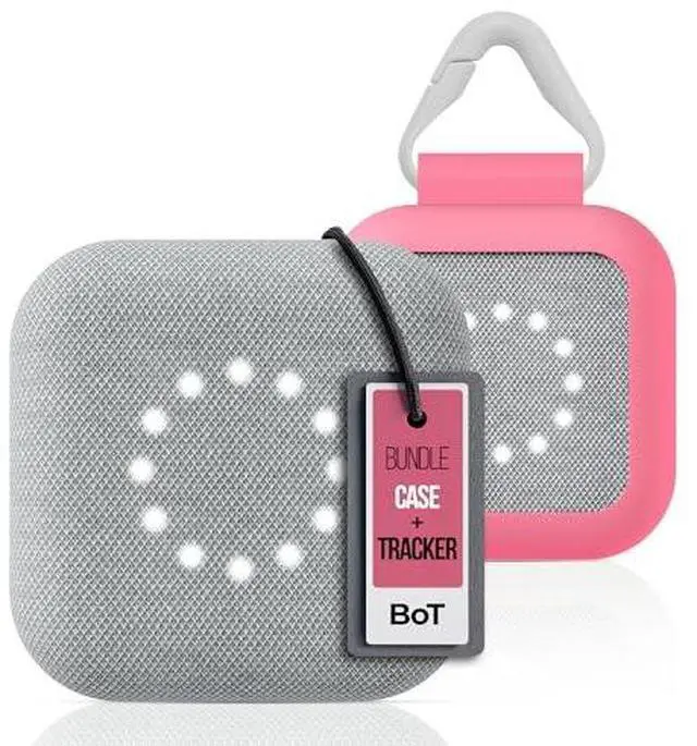 Main image of Talk® Kids GPS Tracker & Communication Device with Cherry Silicone Case Screen-Free, Push-to-Talk Voice Messaging, School-Friendly, 7-Day Battery, 30-Day Satisfaction Promise
