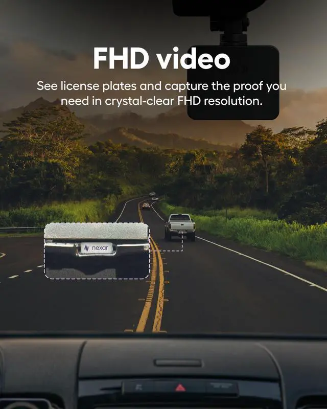 Alt view image 5 of 7 - Pro Dual Dash Cam 1080p FHD Front and Interior Cameras AI Crash Detection 24H Parking Mode Night Vision and Unlimited Cloud Backup Includes 32GB SD Card