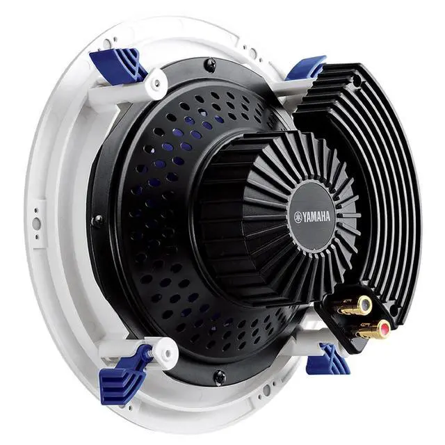 Alt view image 2 of 2 - NS-IC800 140 Watt 8-Inch 2-Way In-Ceiling Speakers - Pair (White)
