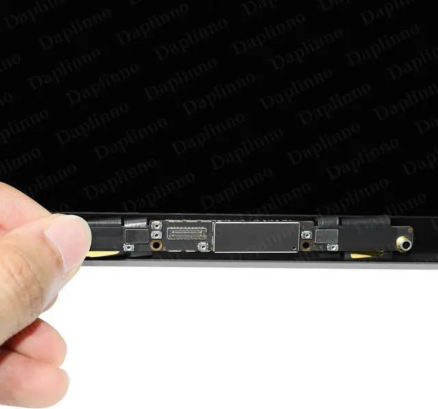Alt view image 2 of 4 - 13" Screen Replacement for MacBook Air M1 2020 A2337 EMC 3598 Display Full LCD Screen Complete Full Top Assembly Kit 661-16806 (Space Gray)