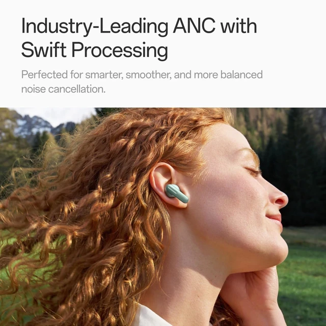Alt view image 7 of 7 - Buds 4 Bluetooth Wireless Earbuds, Zen Green, E513A, in-Ear, True Wireless with Active Noise Cancellation