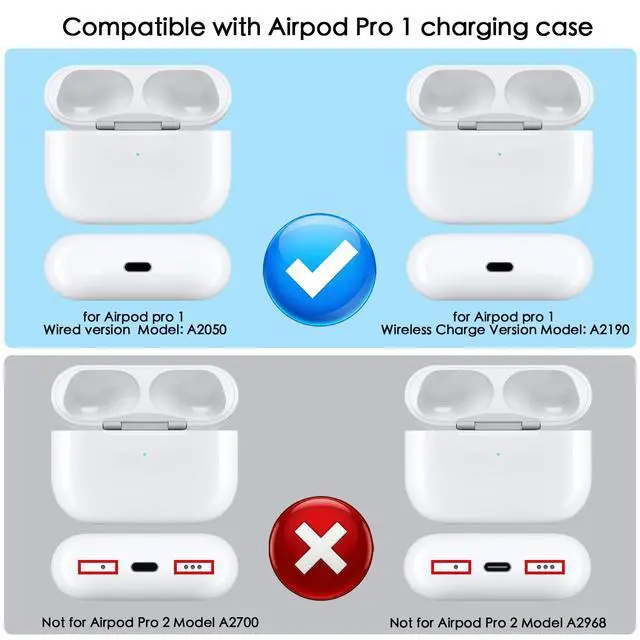 Alt view image 4 of 7 - Original OEM Single Earbud for Right Apple Airpods Pro 1st Gen Earbud,Single Right Ear Side Only(A2083)