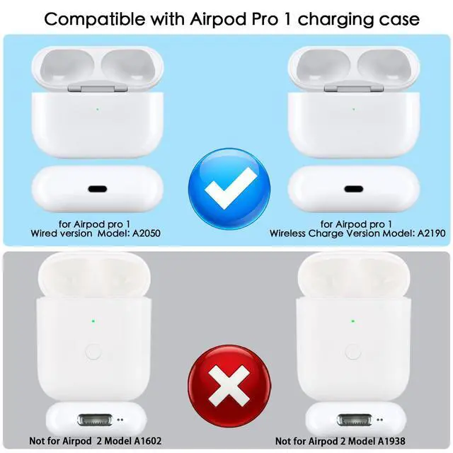 Alt view image 5 of 7 - Original OEM Single Earbud for Right Apple Airpods Pro 1st Gen Earbud,Single Right Ear Side Only(A2083)