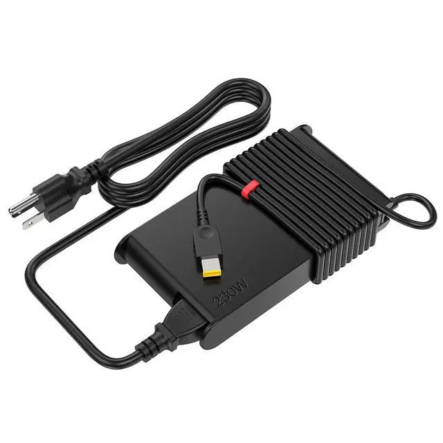 Alt view image 2 of 7 - 230W Legion 5 Charger Compatible with Lenovo Legion 5 7 5P C7 S7 Y520 Y740 Y730 Y900 Y910 Y920 Y7000P ThinkPad P16 P15 P73 P52 P70 ADL230NLC3A Laptop Power Supply Adapter