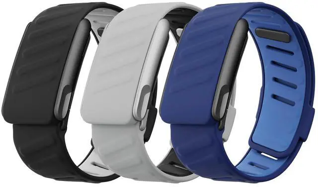 Main image of 3 Pack Silicone SportFlex Bands Compatible with WHOOP 5.0/MG Band for Men Women - Soft, Breathable & Comfortable, Adjustable Waterproof Replacement Wristbands Straps- Not Compatible with Gen 4