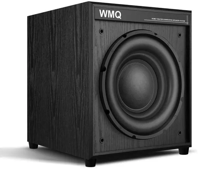 Main image of 10" Powered Home Subwoofer, 300W RMS, High-Fidelity Bass, MDF Enclosure with Heat Sink