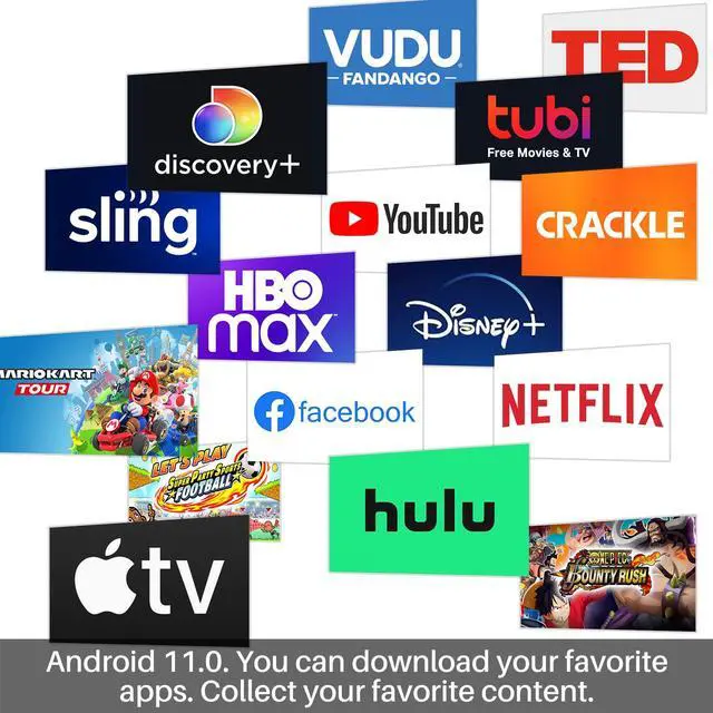 Alt view image 7 of 7 - 22'' Smart 12 Volt TV Digital Video Disc Combo FHD 1080P Android 11.0, with ARC CEC WiFi Wireless Connection, for Home, RV Camper, and Mobile Use(Limo Series),Black