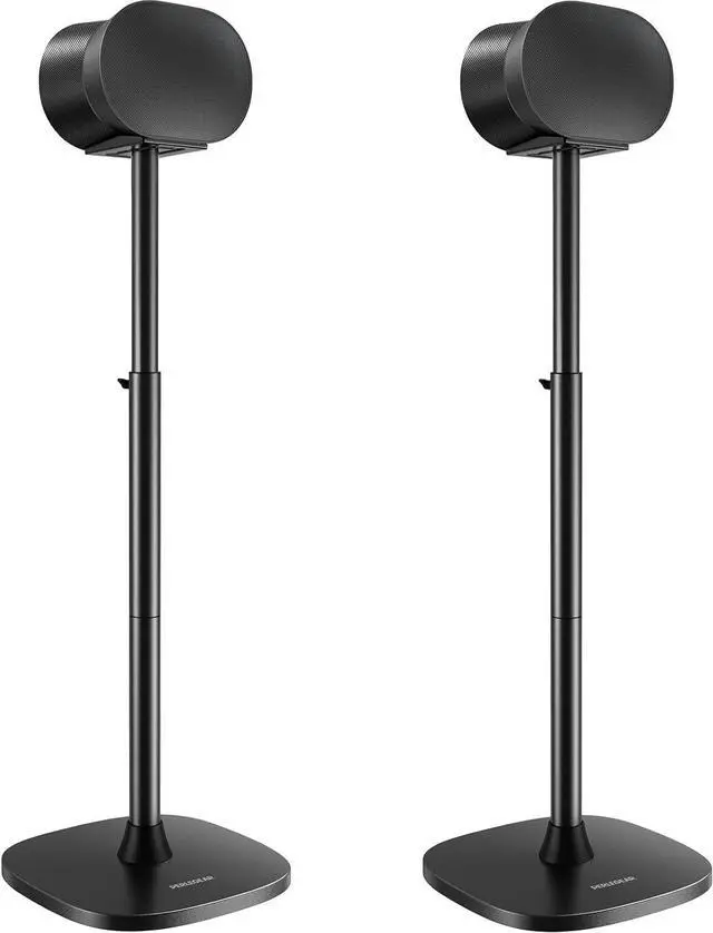 Main image of Speaker Stand for Sonos Era 300, Adjustable Height 33-42, Sonos Era 300 Surround Sound Speaker Stand, Floor Speaker Stand Supports up to 13.2 lbs with Cable Management, Pair