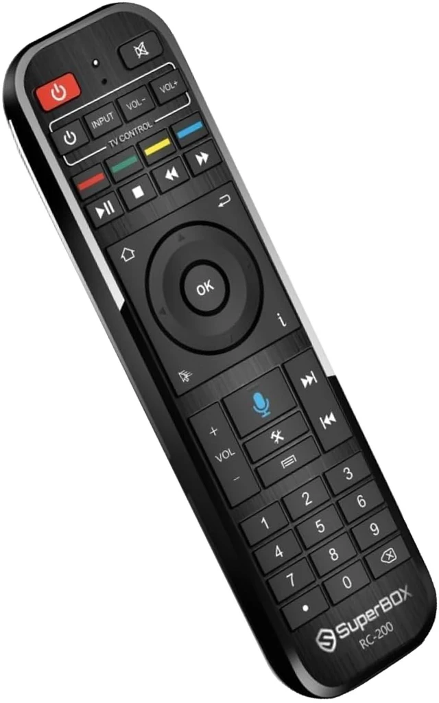 Main image of Original Super Box RC - 200 Smart Voice Remote Control Perfect Replacement for Super Box S5 Max/PRO, S6 Max/Ultra/Pro & Elite Remote Controls