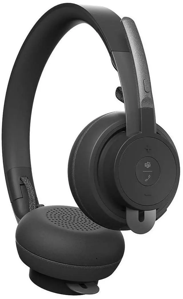 Alt view image 6 of 7 - Zone Wireless Certified Microsoft Teams Bluetooth Headset | Active noise cancellation, Qi charging, Teams and Zoom certified, leatherette ear pads